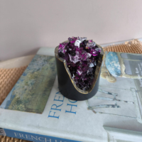 Maßgeschneiderte Duftkerze Handgefertigte Kreative Kristall-Erz Duftgel-Wachs Aromatherapie-Kerze Wohndekor Geschenk Feiertags-Diwali-Riegel 100%