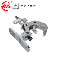 Équipement de scène : Pince en alliage d'aluminium pour lampe de fête, accessoires de projecteur LED DJ, coupleur de treillis