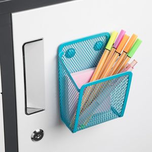 Portapenne Magnetico in Rete Metallica <span class=keywords><strong>Verde</strong></span>, Porta Penne in Acciaio Inossidabile con Magneti, Organizzatore per Lavagna - Product Image 5