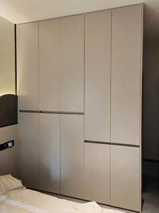 Fabricant de meubles sur mesure Meubles de chambre à coucher Armoire moderne modulaire en bois Design Garde-robe de chambre Style minimaliste - Product Image 5