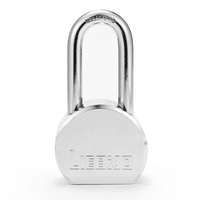 Cadenas en acier rond de 65 mm avec clé plate et clé à lame, à anse longue et anse courte, antivol et antirouille