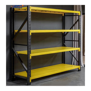 Venta al por mayor de estantes de almacenamiento de acero duraderos ajustable Hogar y uso industrial precio barato estantes de almacenamiento de almacén - Product Image 1