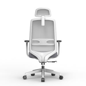 Silla de oficina ergonómica ejecutiva giratoria de malla con respaldo alto para personal de Gerente de lujo, muebles de oficina modernos directos de fábrica con muestra gratis - Product Image 2