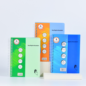 Công ty tùy biến A5 phổ kích thước nhiều màu sắc tùy chọn chuyên nghiệp pháp dòng xoắn ốc trường máy tính xách tay thống nhất - Product Image 2