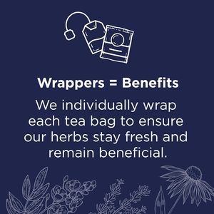 Té de Hierbas para Dormir Sin Cafeína, Disponible en Stock, 30 Bolsitas de Té con Lavanda, Manzanilla, Hierbabuena, Rosa Mosqueta, Raíz de Regaliz - Product Image 4