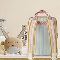 Sac à dos pour tout-petits avec compartiment pour tablette, en nylon souple, poignée supérieure, idéal pour la maternelle et le quotidien, commande en gros, usine certifiée BSCI ISO