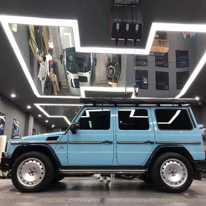 ฟิล์มติดรถยนต์ทำจากไวนิลสีฟ้าอ่อนขนาด1.52*17ม. ใช้ง่ายมีฟองฟรีวัสดุ TPU ฟิล์มหน้าต่างป้องกันรอยขีดข่วนและรังสียูวี - Product Image 3