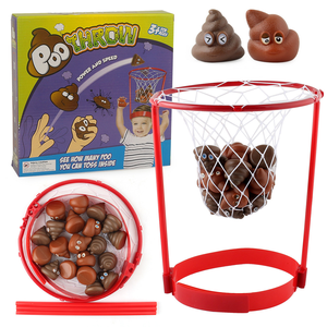 Juguete de <span class=keywords><strong>caca</strong></span> de dibujos animados para lanzar en la cabeza <span class=keywords><strong>Bolas</strong></span> de juguete de interacción entre padres e hijos - Product Image 2