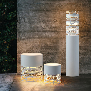 Lampe de sol décorative creuse imperméable pour jardin extérieur, pelouse, villa, cour - Product Image 3