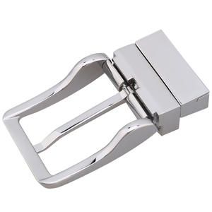 Los hombres al por mayor de las mujeres es sólido hebilla de cinturón Reversible hebilla reemplazo fácilmente Reversible de hebilla - Product Image 6