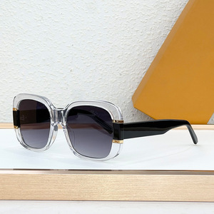 Gafas de sol cuadradas con lentes grises degradados, protección UV400, estilo urbano unisex Z2968E - Product Image 1