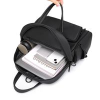 Nouveau sac à dos convertible 3-en-1 pour homme, sac à dos multifonctionnel pour affaires, sac à bandoulière