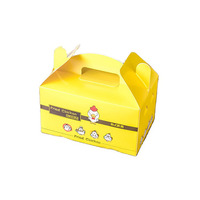 Boîte de papier de poulet frit pliable Kfc