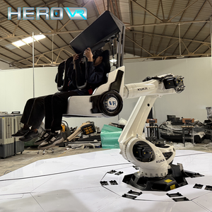 HEROVR EXPO Event : ROI élevé, Expérience de jeu immersive à <span class=keywords><strong>360</strong></span>°, Mouvement fluide, Bras robotique <span class=keywords><strong>VR</strong></span> à 6 axes en acier, Utilisation en intérieur et en extérieur, Centres commerciaux - Product Image 6