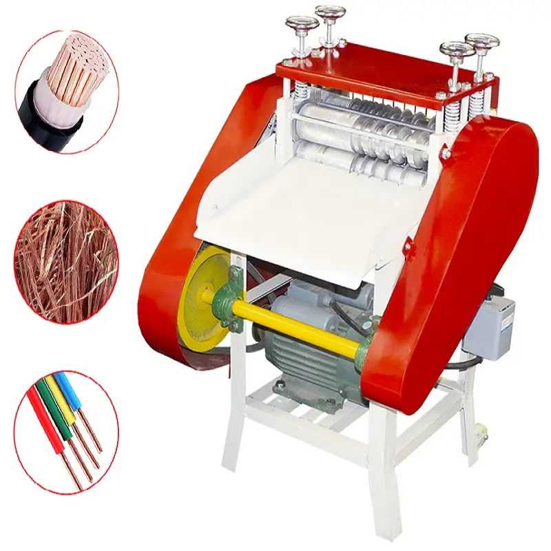 Automatic Scrap Cable Electric Wire Stripper Machine Waste Copper Wire Stripping Machine