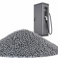 Granulés de plastique AES modifiés à haute performance pour l'industrie agroalimentaire  Résistant à la masse  Composants en plastique pour l'extérieur
