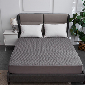 Couvre-matelas en mousse à mémoire de forme en microfibre King-Size Protecteur imperméable matelassé à ultrasons pour usage domestique Taille unique - Product Image 2