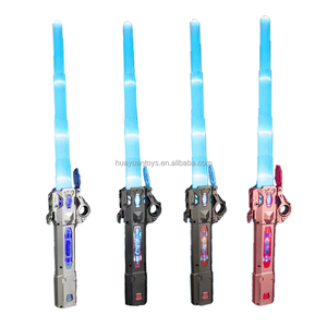 Bảy màu sắc trong một thanh kiếm trẻ em đầy màu sắc nhấp nháy mở rộng thanh kiếm LED ánh sáng <span class=keywords><strong>Saber</strong></span> ánh sáng lên đồ chơi với âm thanh chiến đấu - Product Image 1