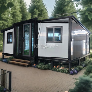 2025 20ft Extendable Container <b>House</b> For Hotels Australia New Zealand America Expandable Foldable Homes Made Of Steel Sandwich P - Product Image 2