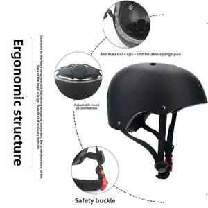 Casco de Ciclismo y Patinaje para Adultos y Niños, Patines de Ruedas, <span class=keywords><strong>Bicicleta</strong></span> de Equilibrio, Circunferencia de Cabeza Ajustable, Diseño de Flor de Ciruelo, Unisex - Product Image 2