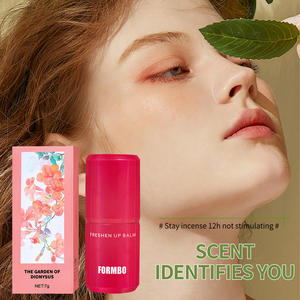 批发定制标志原装香水凝胶蜡持久果味环保便携固体香水 - Product Image 3