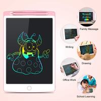 Tablette d'écriture LCD bleue de 10 pouces pour enfants, écran de dessin portable réutilisable pour tout-petits avec fonctions d'écriture, de peinture et de suppression