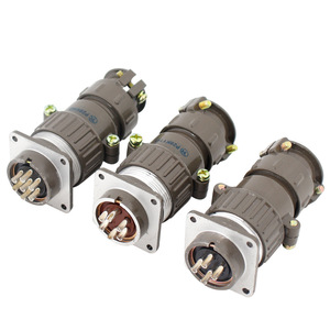 Connecteurs circulaires femelles à 4 broches pour prises d'aviation P20 P32 - Product Image 3