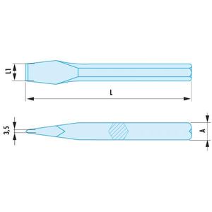 FACOM - 265.26SR Ciseaux anti-étincelles-EAN 3148518679077 CISEAUX ANTIétincelles, CISEAUX PNEUMATIQUES ET CALES - Product Image 2