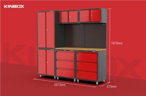 Kinbox 9-Piece Multifunctional <b>Tool</b> <b>Storage</b> System for Workshop & Garage 20CM9C Garage <b>Tool</b> <b>Storage</b> for Mechanics - Product Image 6