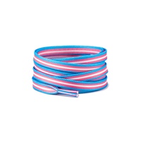 Meilleures ventes Lacets plats de 10 mm pour baskets, lacets drapeaux LGBTQ, lacets drapeaux de la fierté 100cm/120cm/150cm