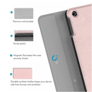 Kpymoko — étui pour clavier mince en cuir PU, 10.2 pouces, avec porte-crayon, sans fil détachable, pour <span class=keywords><strong>iPad</strong></span>, 2020/2019 - Product Image 4