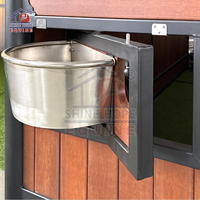 Mangeoire cheval en acier inoxydable pour animaux chevaux, accessoires stable, grange cheval