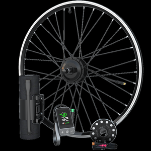 ชุดแปลงจักรยานไฟฟ้าพร้อมแบตเตอรี่จักรยานไฟฟ้า36V 48V 250W 350W 7AH 5.2ah 10ah แบตเตอรี่18650/21700 - Product Image 5