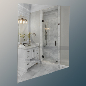 Calentador de Espejo Infrarrojo sin Marco de Vidrio con Energía Solar de 500W - Alta Eficiencia, Ahorro de Energía, Impermeable, Protección contra Sobrecalentamiento, para Baño - Product Image 4