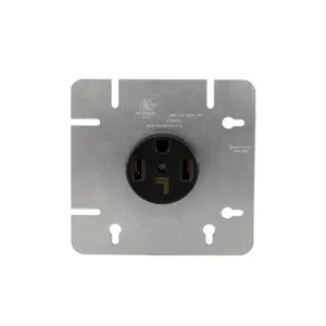 High Performance Black 3 Pole Range And Dryer Receptacle Grounding