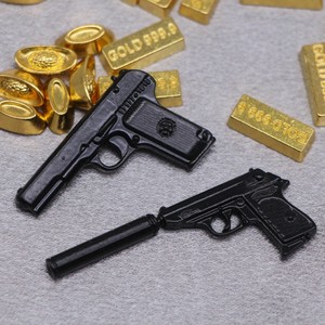 Goedkope metalen miniatuur speelgoedpistool kinderen mini speelgoedpistool pistoolmodel pistola mini speelgoedpistool pop kinderen keuken accessoires groothandel - Product Image 4