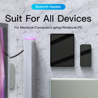 Barra de Sonido con Cable 4D, Altavoz para Computadora, Sonido Estéreo, Subwoofer, Altavoz Bluetooth para Macbook, Altavoz para Portátil