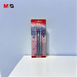 Pulpen Gel Tinta Friksi yang Dapat Dihapus, Plastik Biru 0.4mm, Motif Beruang Lucu dari <span class=keywords><strong>M</strong></span>&G Stationery Wholesale untuk Pelajar - Product Image 1