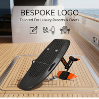 Livraison Rapide, Logo Personnalisé, Planche de Surf Électrique Efoil à Propulsion au Lithium 45 km/h, Aile Orange, Équipement de Vol en Plein Air