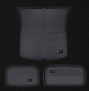 Tapis de coffre avant et arrière pour <span class=keywords><strong>Tesla</strong></span> Model Y, modèle 2022, TPE antidérapant toutes saisons - Product Image 3