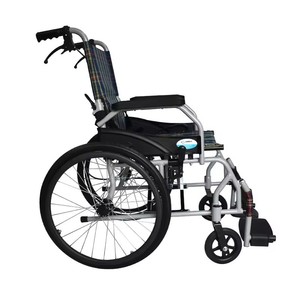 Manual Wheelchair Aluminum Alloy Lightweight Foldable Chair With Wheels For Home And Medical Use - Product Image 4