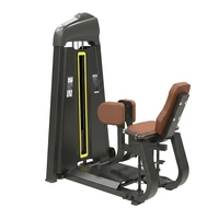 Machine d'extension des jambes haut de gamme, équipement de gym commercial pour un entraînement précis des quadriceps et un entraînement professionnel de la force des membres inférieurs