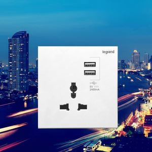 Multiprise <span class=keywords><strong>Legrand</strong></span> multifonction à cinq prises CA, prise universelle composite, prise internationale authentique - Product Image 5