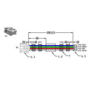 สายเชื่อมต่อ ZH1.5 MOELX และชุดสายไฟพร้อมขั้วต่อแบบ Faston - Product Image 5