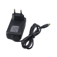 Adaptateur secteur haute efficacité 12V 1.5A avec certificats CE, connexion par prise, sortie 100-240V 50-60Hz