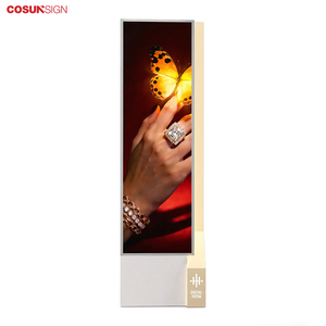 Letrero Luminoso <span class=keywords><strong>de</strong></span> Aluminio Personalizado, Letrero Lateral Publicitario para Exteriores - Product Image 1