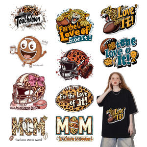 Calcomanías Personalizadas con Diseño de Rugby de Dibujos Animados para Transferencias, Vasos, Tazas, Logotipos, Prensa de Calor, Venta al por Mayor - Product Image 3