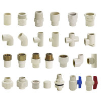 Sch40 1 1/2 accesorios de tubería de Pvc grandes hilo de alcantarillado Y válvula con brida pezón en T codo de 75 grados precio de catálogo para tuberías de drenaje Plu