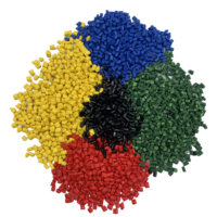Masterbatch noir et blanc pour films plastiques, fibres et feuilles - Colorant universel pour PE PP ABS PLA PET PVC