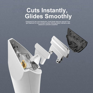 TKP-DTJ002 कुत्ते की क्लिपर्स पेशेवर भारी शुल्क कुत्ते को 3-गति कम शोर उच्च शक्ति रिचार्जेबल कॉर्डलेस - Product Image 3